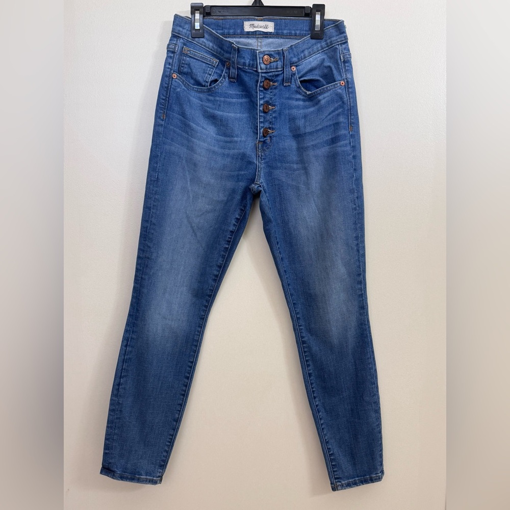 EUC Madewell Skinny Crop Jeans